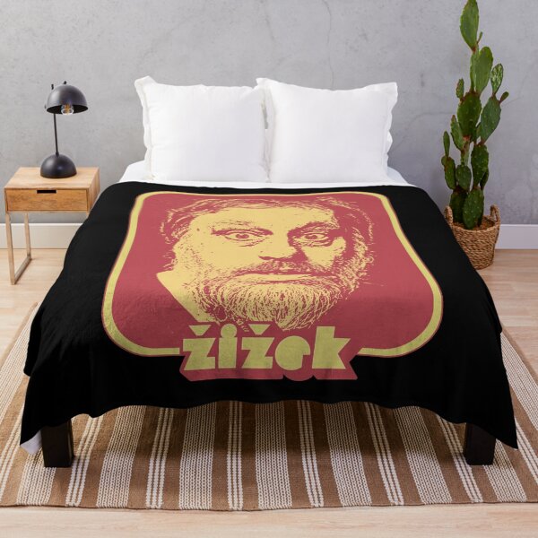 Item preview, Slavoj Žižek  ∆ Retro Style Fan Design designed and sold by AestheticNow.