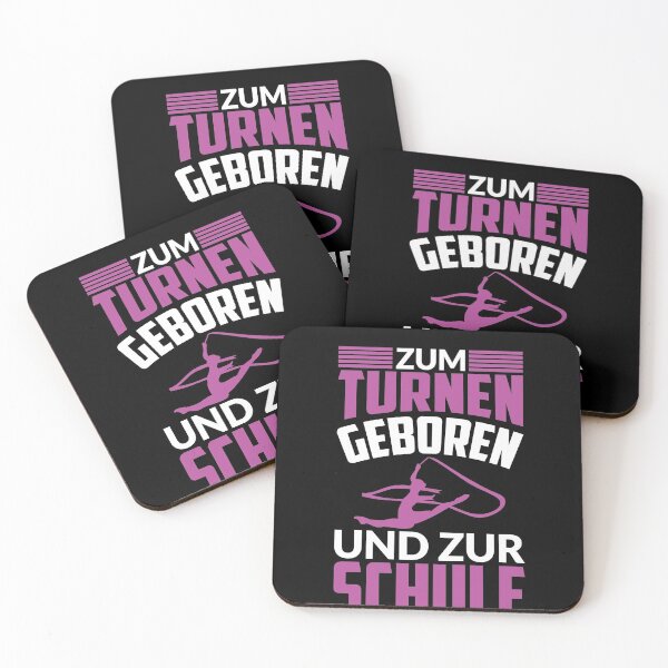 Item preview, ZUM TURNEN GEBOREN UND ZUR SCHULE GEZWUNGEN designed and sold by Spirit-Designs.