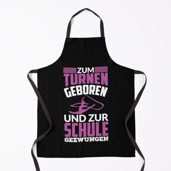 Item preview, ZUM TURNEN GEBOREN UND ZUR SCHULE GEZWUNGEN designed and sold by Spirit-Designs.