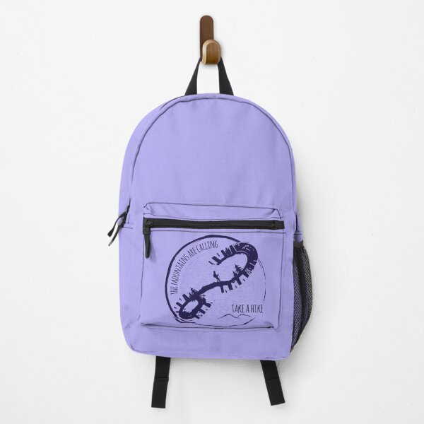 Item preview, The Mountains Are Calling Hiking - Purple 01 designed and sold by serenaking.