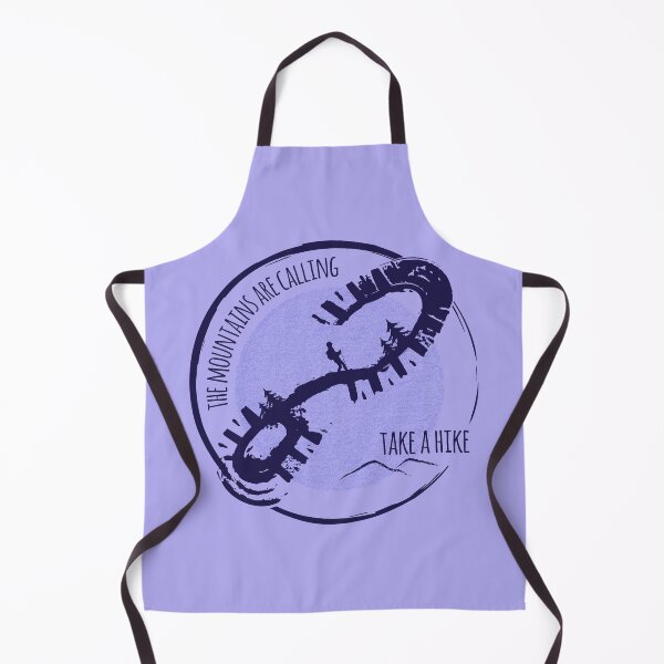 Item preview, The Mountains Are Calling Hiking - Purple 01 designed and sold by serenaking.