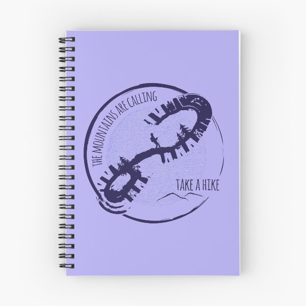 Item preview, The Mountains Are Calling Hiking - Purple 01 designed and sold by serenaking.