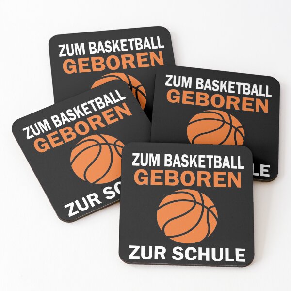 Item preview, Zum Basketball geboren zur Schule gezwungen designed and sold by Spirit-Designs.