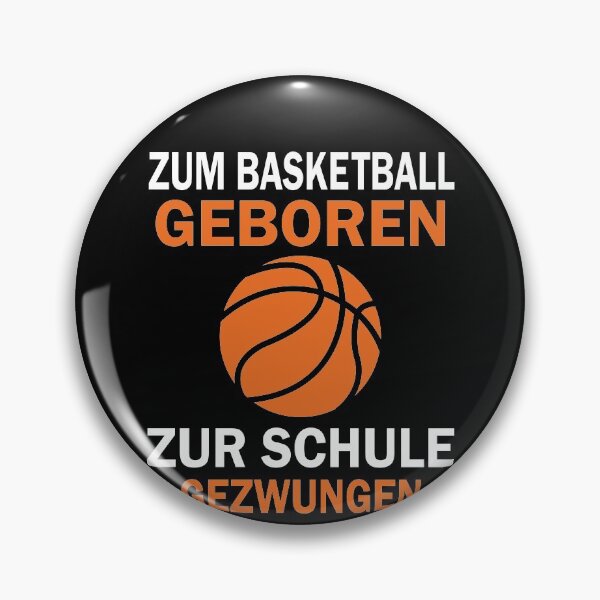 Item preview, Zum Basketball geboren zur Schule gezwungen designed and sold by Spirit-Designs.