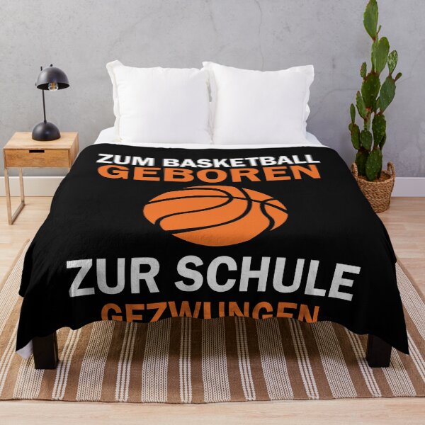 Item preview, Zum Basketball geboren zur Schule gezwungen designed and sold by Spirit-Designs.