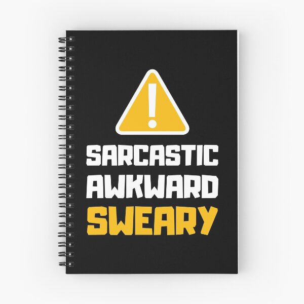 Item preview, Warning: Sarcastic Awkward Sweary, Socially Awkward designed and sold by daguilon.