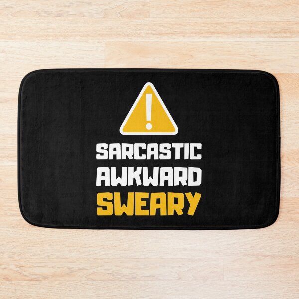 Item preview, Warning: Sarcastic Awkward Sweary, Socially Awkward designed and sold by daguilon.