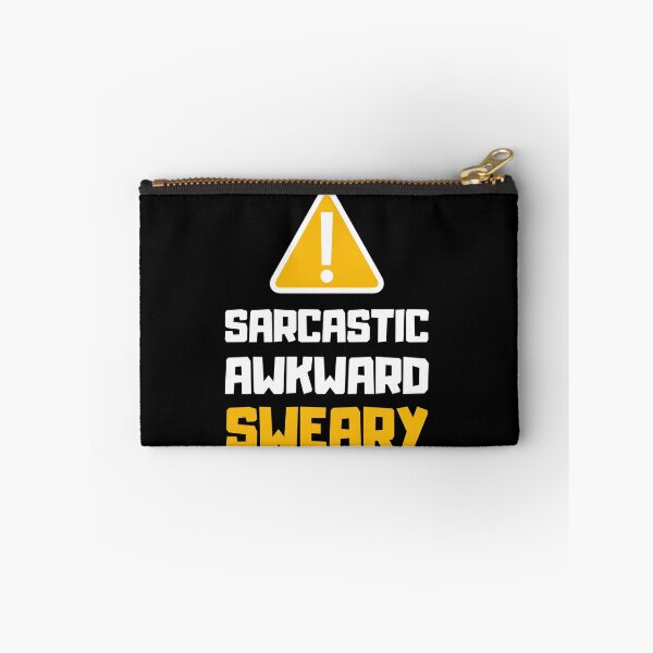Item preview, Warning: Sarcastic Awkward Sweary, Socially Awkward designed and sold by daguilon.