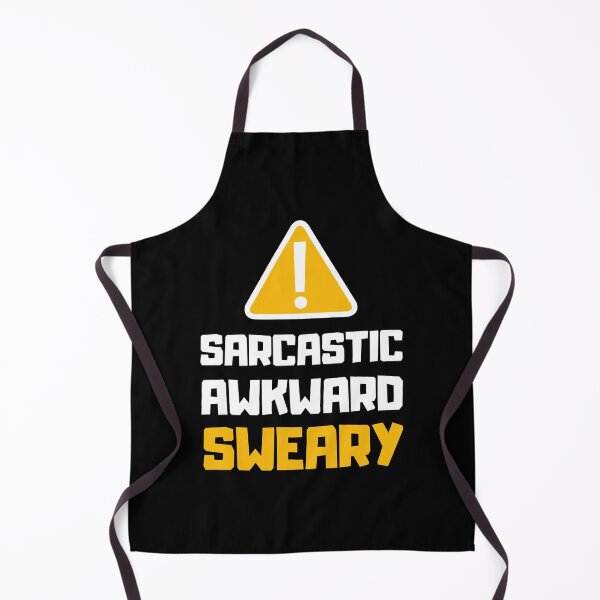 Item preview, Warning: Sarcastic Awkward Sweary, Socially Awkward designed and sold by daguilon.