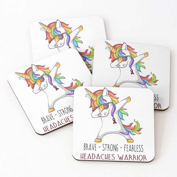 Item preview, Headaches Warrior Brave Strong Fearless designed and sold by deputylove.