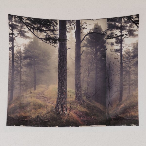 Item preview, Forest Woods Fog Trees Nature Trail  designed and sold by DanielCarvalho2.