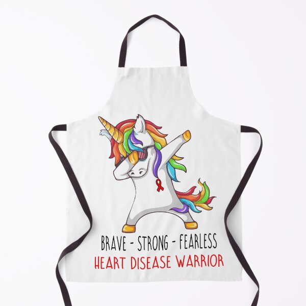 Item preview, Heart Disease Warrior Brave Strong Fearless designed and sold by deputylove.