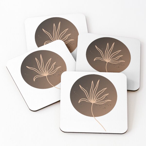 Item preview, Leaf on brown circle designed and sold by AnPiart.