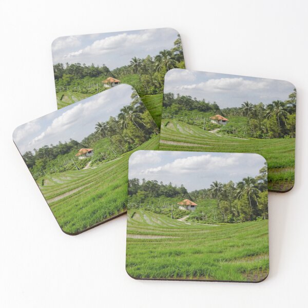Item preview, Paddy Field Rice Green Trees Tropical Agriculture  designed and sold by DanielCarvalho2.