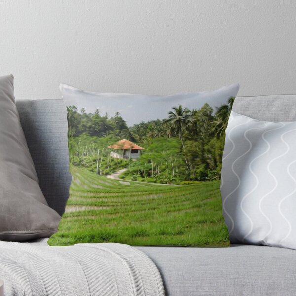 Item preview, Paddy Field Rice Green Trees Tropical Agriculture  designed and sold by DanielCarvalho2.