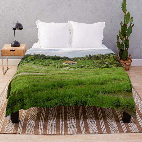 Item preview, Paddy Field Rice Green Trees Tropical Agriculture  designed and sold by DanielCarvalho2.