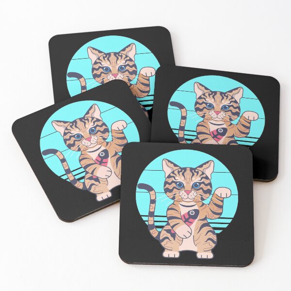 Item preview, Tiger cat beckons luck | Maneki-neko designed and sold by Petra Becker.