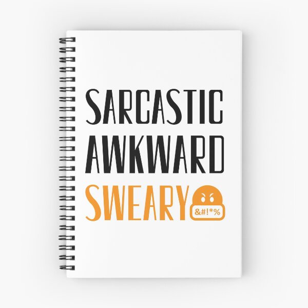 Item preview, Sarcastic Awkward Sweary, Swear Words, Sarcasm designed and sold by daguilon.