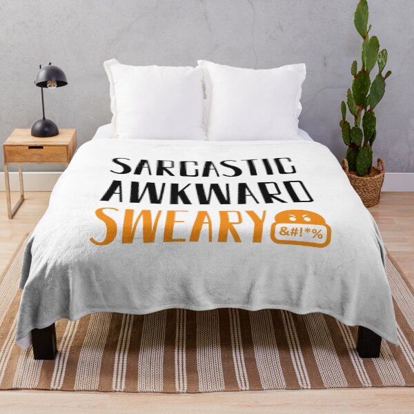 Item preview, Sarcastic Awkward Sweary, Swear Words, Sarcasm designed and sold by daguilon.