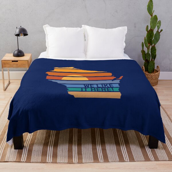 Item preview, Wisconsin WE LIKE IT HERE! designed and sold by gstrehlow2011.
