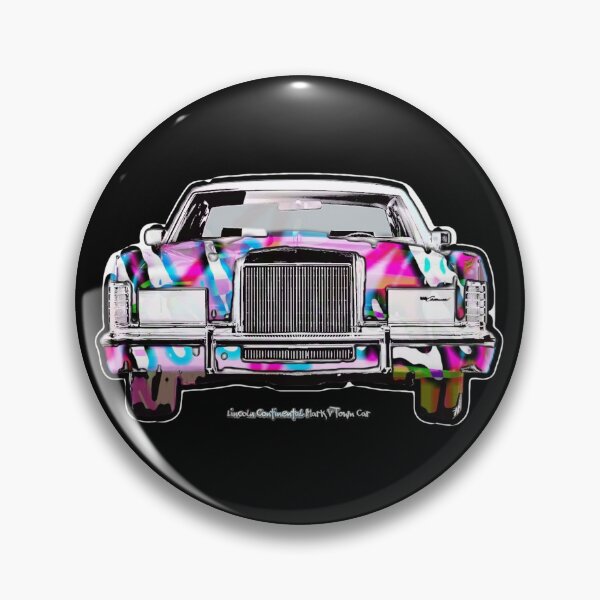 Item preview, Lincoln Continental Mark V Town Car (black bg) designed and sold by Bob4rt.