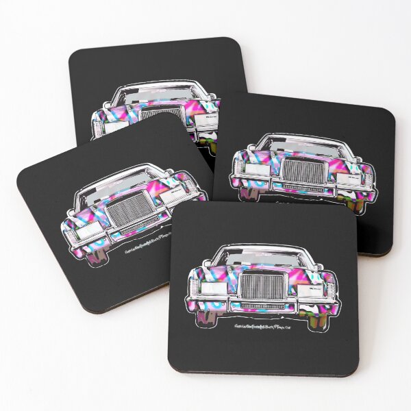 Item preview, Lincoln Continental Mark V Town Car (black bg) designed and sold by Bob4rt.