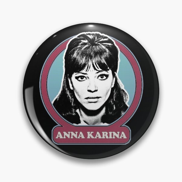 Item preview, Anna Karina  ∆ Vintage Look Fan Design designed and sold by AestheticNow.