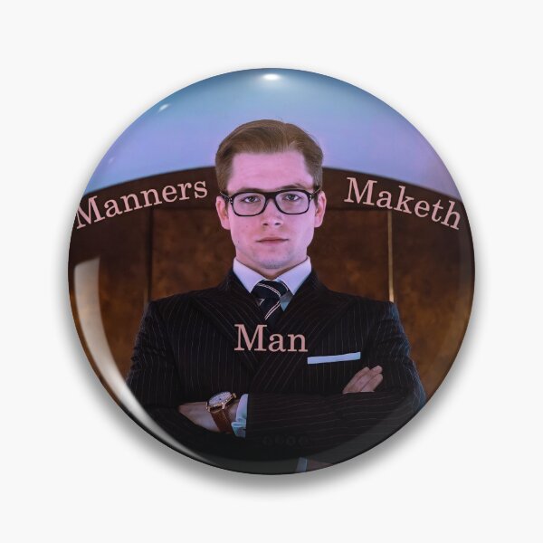 Item preview, Kingsman Manners Maketh Man designed and sold by MyJamieBell.