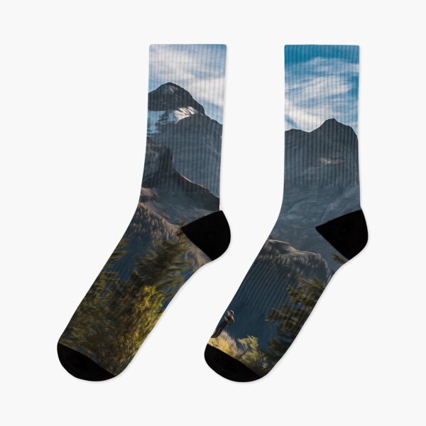 Artikelvorschau, Sky Clouds Mountains Peak Schneewanderung entworfen und verkauft von DanielCarvalho2.
