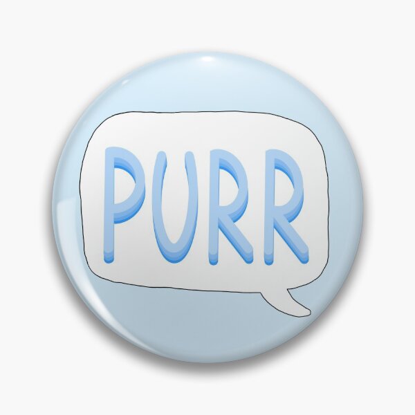 Item preview, Baby Blue PURR designed and sold by monsoonegy.