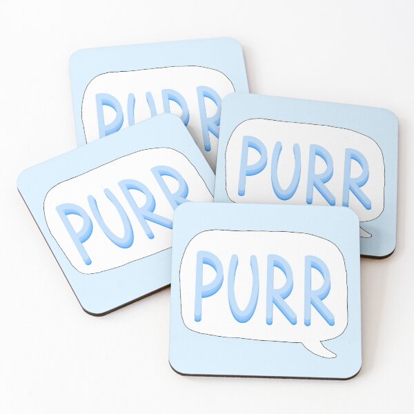 Item preview, Baby Blue PURR designed and sold by monsoonegy.