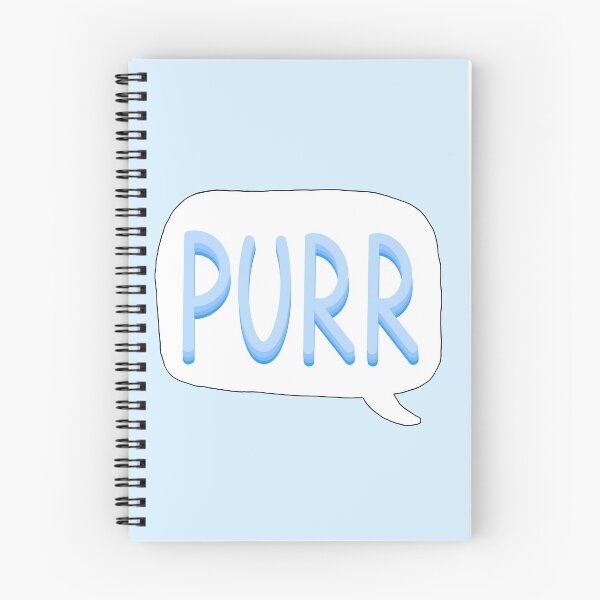 Item preview, Baby Blue PURR designed and sold by monsoonegy.