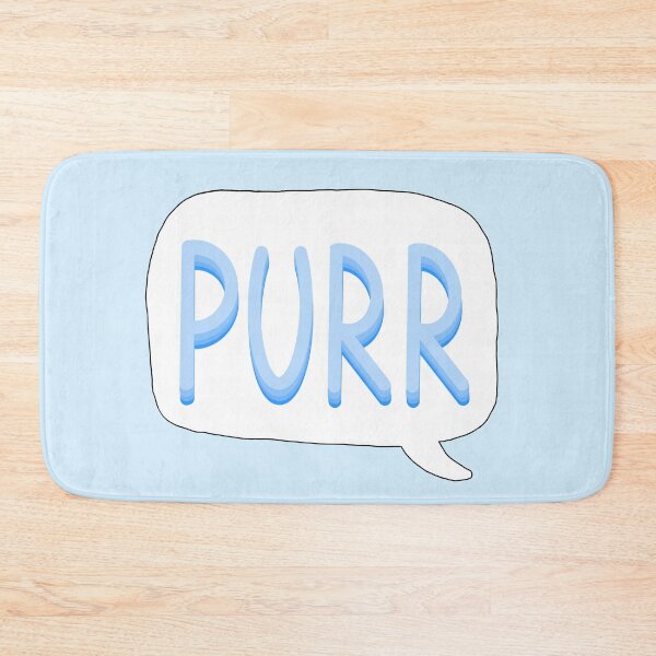 Item preview, Baby Blue PURR designed and sold by monsoonegy.