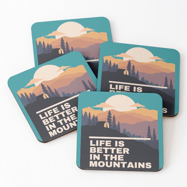 Item preview, Life Is Better In The Mountains designed and sold by Red-ElYoubi.