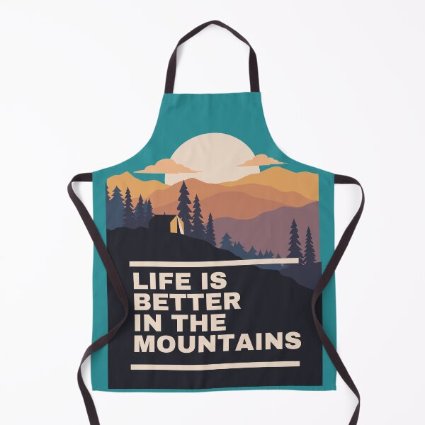 Item preview, Life Is Better In The Mountains designed and sold by Red-ElYoubi.