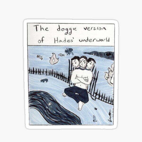 Hades for Dogs Sticker