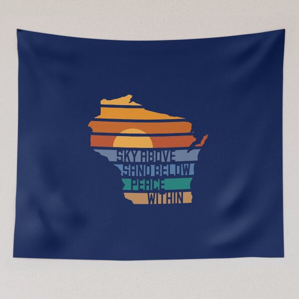 Item preview, Wisconsin Sky Above Sand Below Peace Within designed and sold by gstrehlow2011.