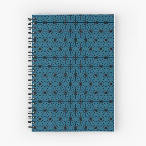Item preview, Blue Asanoha - Japanese Traditional Pattern designed and sold by KinitaDesign.
