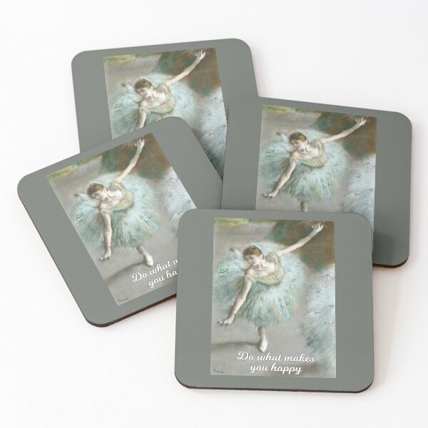 Item preview, Dancer In Green 1883 Degas - Do What Makes You Happy designed and sold by molamode.