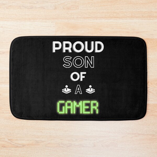 Item preview, Proud Son of a Gamer - Gamer Dad designed and sold by For the love of Pixels.
