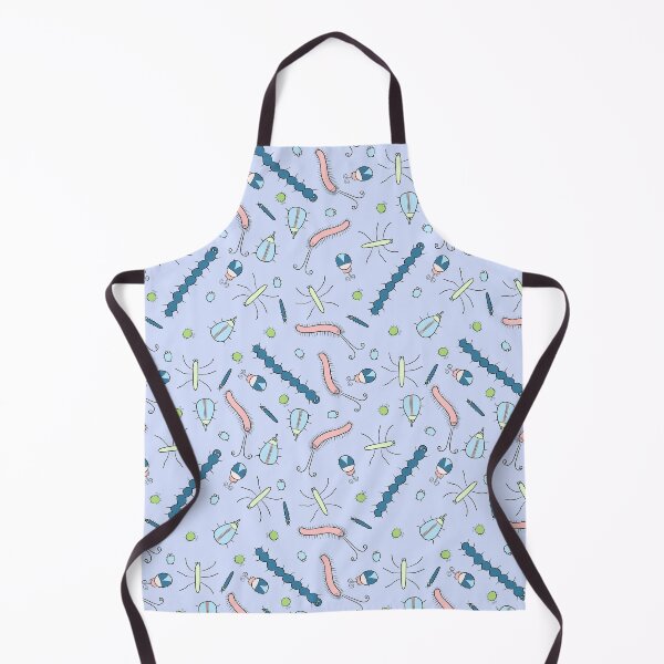 Item preview, Cute Insects on Blue designed and sold by fogoosherie.