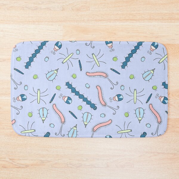 Item preview, Cute Insects on Blue designed and sold by fogoosherie.