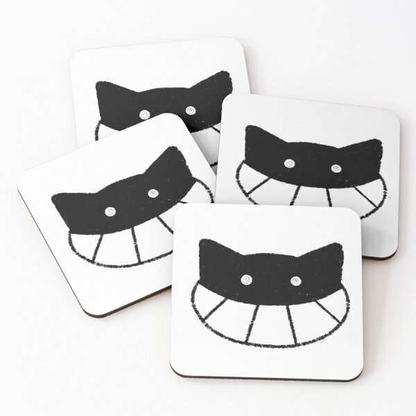 Item preview, Smiling Cat Logo Retro Cartoon Anime Style designed and sold by skullislandprod.