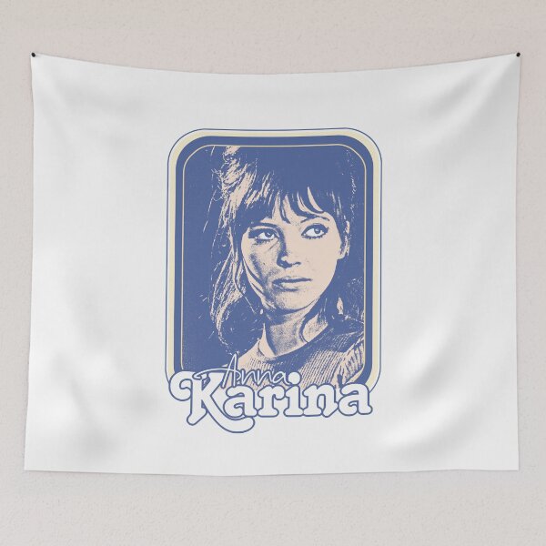 Item preview, Anna Karina ∆ Vintage Look Fan Design designed and sold by AestheticNow.
