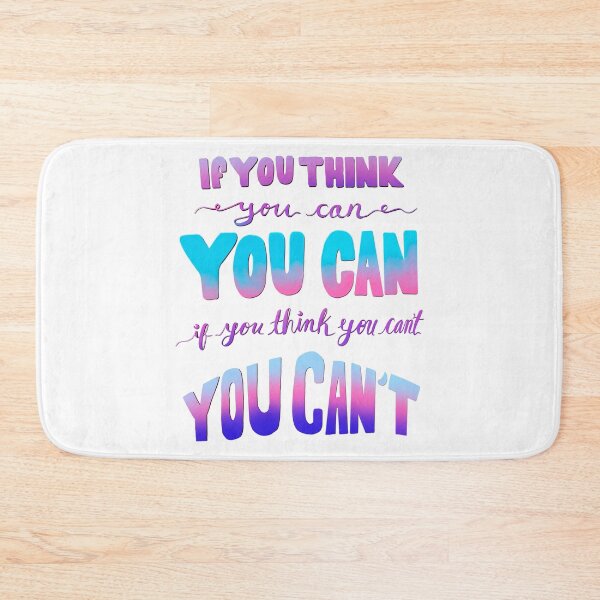 Item preview, if you think you can you can quote designed and sold by mariahmoniquedesign.