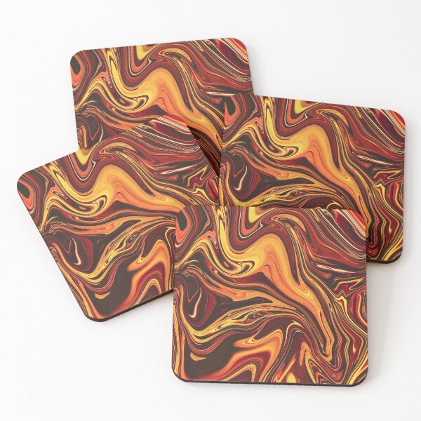 Item preview, Glossy Flame in Abstract Fluid designed and sold by Flydea.