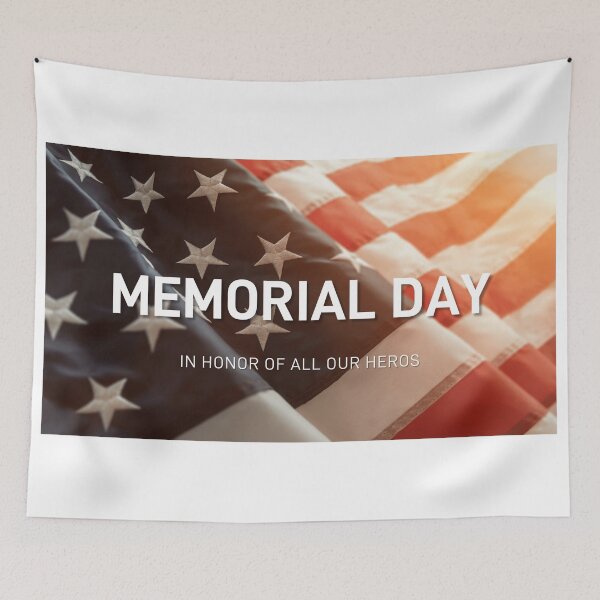 Item preview, Memorial Day USA designed and sold by dualogy.