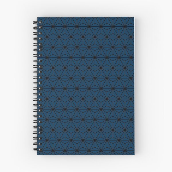 Item preview, Prussian Blue Asanoha - Japanese Traditional Pattern designed and sold by KinitaDesign.