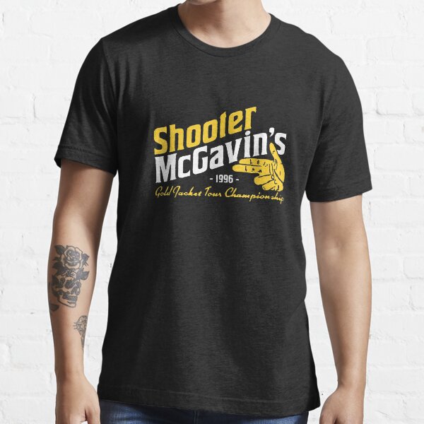 Shooter McGavins Gold Jacket Tour Championship Essential T-Shirt