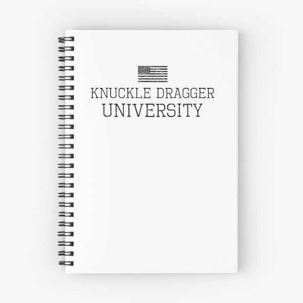 Item preview, Knuckle Dragger University - black designed and sold by David Manzer.
